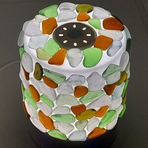 Sea Glass Touch Lamp
